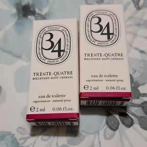 Dyptique Trente-Quatre edt 2 ml